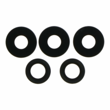 Samsung A526 Galaxy A52 5G, Kamera lencse és gyűrű, (hátlapi), fekete mobiltelefon, tablet alkatrész