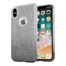 Samsung A600 Galaxy A6 2018, Szilikon tok, Bling (Csillámos), fekete tok és táska