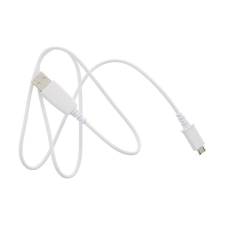 Samsung Adatkábel, Micro USB, 80 cm, Samsung, fehér, gyári, ECB-DU28WE kábel és adapter