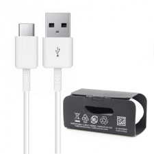 Samsung Adatkábel: Samsung EP-DG970BWE - USB / Type-C (USB-C) gyári fehér adatkábel 1,5m kábel és adapter