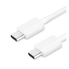 Samsung adatkábel (Type-C - Type-C, EP-DA705BWEG, gyorstöltő, 100cm) FEHÉR