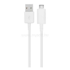 Samsung adatkábel (USB - microUSB, 120cm) FEHÉR (EP-DG925UWE) kábel és adapter