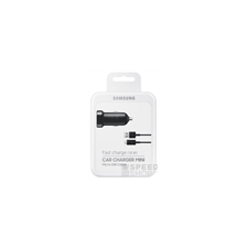 Samsung autós gyorstöltő adapter + microUSB kábel, 5V/2A, EP-LN930BBE, fekete mobiltelefon kellék