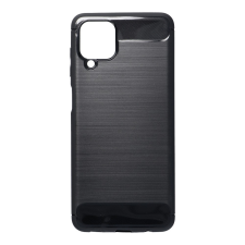 Samsung Carbon Fiber Samsung A125 Galaxy A12 fekete szilikon tok tok és táska