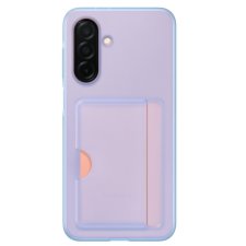 Samsung Card Slot Cover Galaxy A26 gyári hátlap tok kártyatartóval, kék tok és táska
