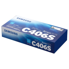 Samsung CLT-C406S C toner, eredeti, cyan, 1.0k nyomtatópatron & toner