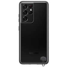Samsung EF-GG998C Clear Protective Cover Galaxy S21 Ultra 5G fekete tok és táska
