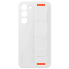 Samsung EF-GS916T Szilikon tok szíjjal Samsung Galaxy S23 Plus fehér tok és táska