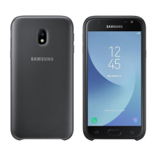 Samsung EF-PJ330 Galaxy J3 (2017) gyári Dual Layer Tok - Fekete (EF-PJ330CBEGWW) tok és táska