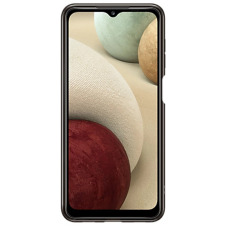 Samsung EF-QA125T Soft Clear Cover Galaxy A12 fekete tok és táska