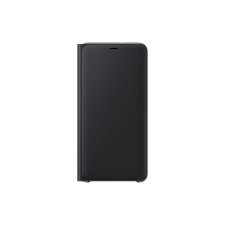 Samsung EF-WA750 Galaxy A7 (2018) gyári Wallet Cover Tok - Fekete (EF-WA750PBEGWW) tok és táska