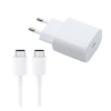 Samsung EP-TA800 hálózati töltő adapter USB-C + EP-DA705BWE USB-C kábel (fekete)