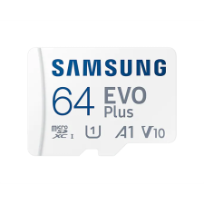 Samsung EVO Plus microSD 64GB + adapter (MB-MC64KA/EU) - Memóriakártya memóriakártya