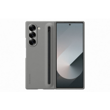 Samsung Fold 6 stand cover érintőceruzával, Szürke tok és táska