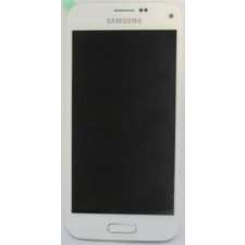 Samsung G800 Galaxy S5 Mini, LCD kijelző érintőplexivel, fehér mobiltelefon, tablet alkatrész