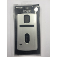 Samsung G900F Galaxy S5 ezüst iPocket tok tok és táska