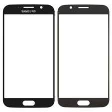 Samsung G920 Galaxy S6, Üveg, fekete mobiltelefon, tablet alkatrész