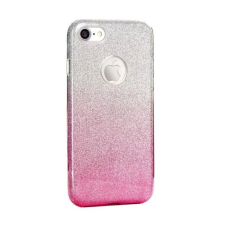 Samsung G988 Galaxy S20 Ultra pink-ezüst csillámos szilikon tok tok és táska