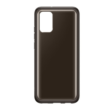 Samsung Galaxy A02s / M02s SM-A025F / M025F, Szilikon tok, fekete, gyári tok és táska