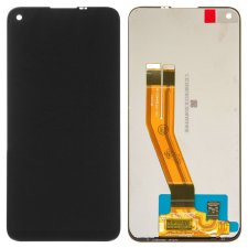  Samsung Galaxy A11 / M11 fekete LCD+érintőpanel, SM-A115, SM-M115 mobiltelefon, tablet alkatrész