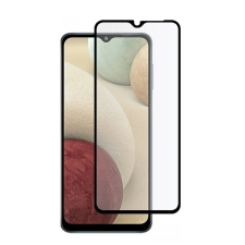  Samsung Galaxy A12 Nacho üvegfólia- fekete tokbarát Slim 3D üvegfólia mobiltelefon kellék
