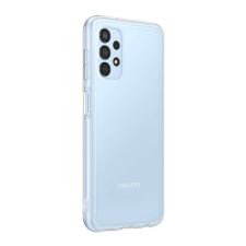 Samsung Galaxy A13 Soft Clear gyári szilikon tok, átlátszó, EF-QA135TT tok és táska