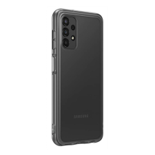 Samsung Galaxy A13 Soft Clear gyári szilikon tok, fekete, EF-QA135TB tok és táska