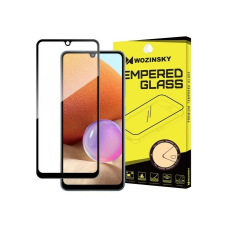 Samsung Galaxy A32 (4G) karcálló edzett üveg TELJES KÉPERNYŐS FEKETE Tempered Glass kijelzőfólia kijelzővédő fólia kijelző védőfólia eddzett mobiltelefon kellék