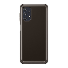 Samsung Galaxy A32 4G SM-A325F, Szilikon tok, fekete, gyári tok és táska