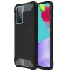  Samsung Galaxy A33 5G Telefontok - Defender II fekete ütésálló hátlap tok