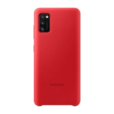 Samsung Galaxy A41 (SM-A415F) szilikon telefonvédő piros tok és táska