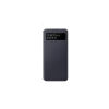 Samsung Galaxy A42 LED View Cover, gyári flip tok, fekete, EF-EA426PBE