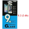  Samsung Galaxy A52 / A52 5G / A52s 5G SM-A525F / A526B / A528B, 2db Kijelzővédő fólia, ütésálló fólia (az íves részre NEM hajlik rá!), Tempered Glass (edzett üveg), Clear
