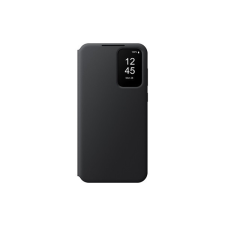 Samsung Galaxy A55 Smart View Wallet gyári tok, fekete tok és táska