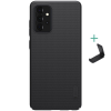  Samsung Galaxy A72 / A72 5G SM-A725F / A726B, Műanyag hátlap védőtok, stand, Nillkin Super Frosted, fekete