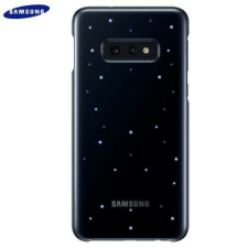 Samsung Galaxy S10e LED Telefontok - Fekete tok és táska