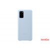 Samsung Galaxy S20+ bőr hátlap, Kék