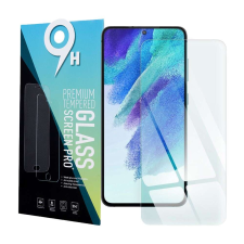 Samsung Galaxy S21 5G üvegfólia, tempered glass, előlapi, edzett, 9H, 0.3mm mobiltelefon kellék