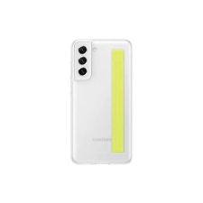 Samsung Galaxy S21 FE Clear Strap Cover, gyári tok, fehér, EF-XG990CW tok és táska