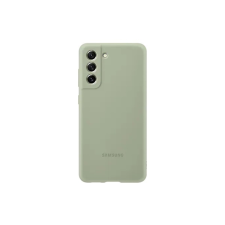 Samsung Galaxy S21 FE Silicone Cover gyári szilikon tok, zöld, EF-PG990TME tok és táska