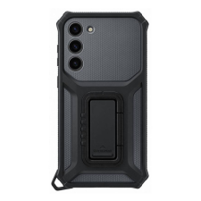 Samsung Galaxy S23+ Rugged Gadget, gyári szilikon tok, titán, EF-RS916CB tok és táska