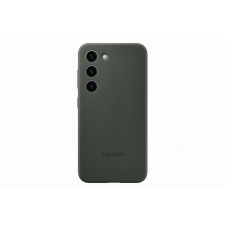 Samsung Galaxy S23+ Silicone Case Green tok és táska