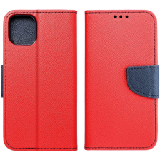 Samsung Galaxy S23 Ultra SM-S918, Oldalra nyíló tok, stand, Fancy Book, piros tok és táska