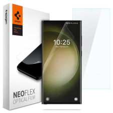  Samsung Galaxy S23 Ultra üvegfólia- Spigen Neo Flex - kijelzővédő hidrogél fólia mobiltelefon kellék