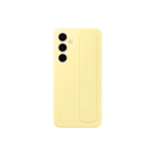 Samsung Galaxy S24 FE, Stand Grip, Sárga, Mobiltelefon tok tok és táska