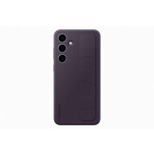 Samsung Galaxy S24 Plus Stand Grip Tok - Sötétlila tok és táska
