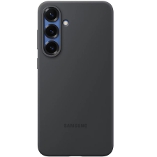 Samsung Galaxy S25 Silicone Cover, gyári szilikon tok, fekete tok és táska