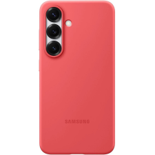 Samsung Galaxy S25+ Silicone Cover, gyári szilikon tok, piros tok és táska