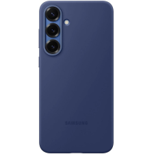 Samsung Galaxy S25+ Silicone Cover, gyári szilikon tok, sötétkék tok és táska