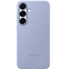 Samsung Galaxy S25 Silicone Cover, gyári szilikon tok, világoskék tok és táska